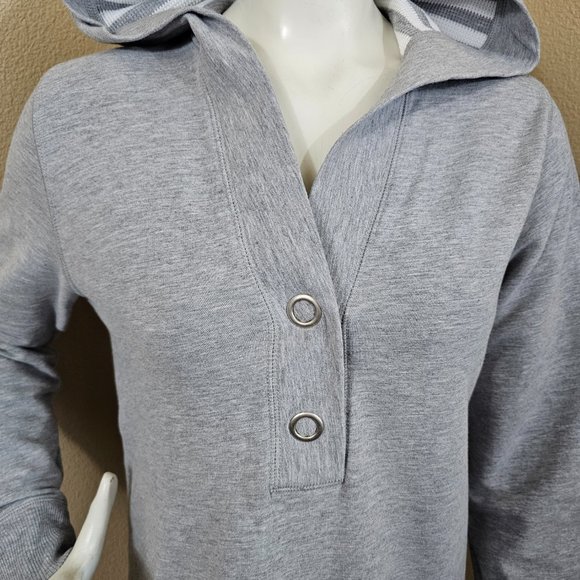 SPA by Chico's Gray Pullover Hoodie~Size 0/S - Picture 2 of 8